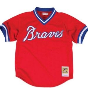 Men 6 XL Dale Murphy Atlanta Braves Mitchell & Nes